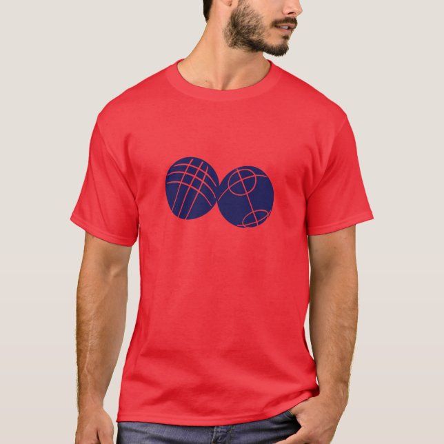 Boulepetanque T-shirt (Framsida)