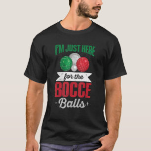 Boules Bocce Boll-citat för en italiensk Boll T Shirt