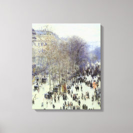 Boulevard de Capucines Wrapped Canvas