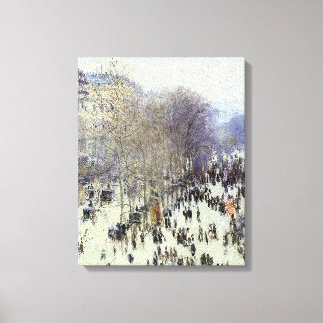 Boulevard de Capucines Wrapped Canvas (Framsida)