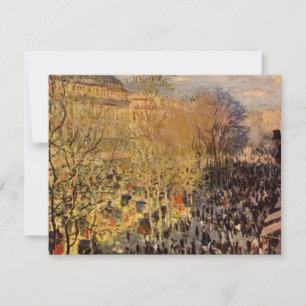 Boulevard des Capucines av Claude Monet, Finkonst