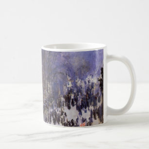 Boulevard des Capucines av Claude Monet, konst Kaffemugg