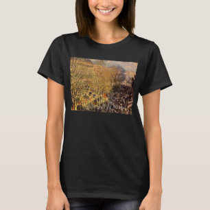 Boulevard des Capucines av Claude Monet, konst T Shirt