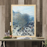 Boulevard des Capucines av Claude Monet Poster<br><div class="desc">Boulevard des Capucines målning är en gatuscen i berömden Paris boulevard av Fransk Impressionist artist Claude Monet som skapades 1873. Överför den här bilden till önskad produkt. Min bra art bilder kommer från offentliga gallerier och optimeras med hög upplösning för att ge en högkvalitativ utskrift. Använda verktygen för att lägga...</div>