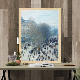 Boulevard des Capucines av Claude Monet Poster