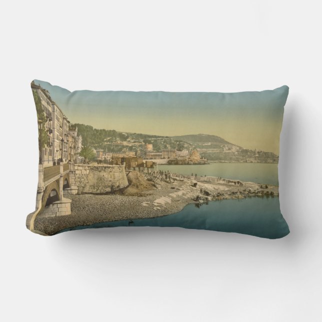 Boulevard du midi, Nice, franska Riviera Lumbarkudde (Framsida)