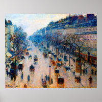 Boulevard Montmartre Camille Pissarro 1897