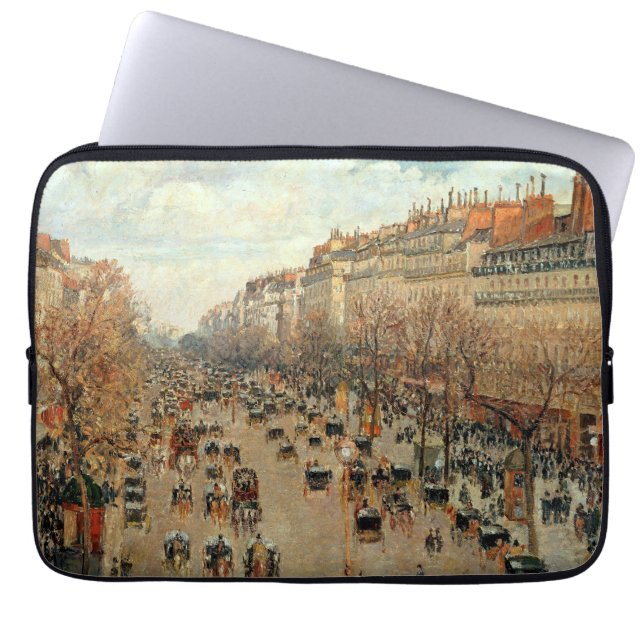 Boulevard Montmartre-Eremitage Camille Pissarro Laptop Fodral (Framsidan)