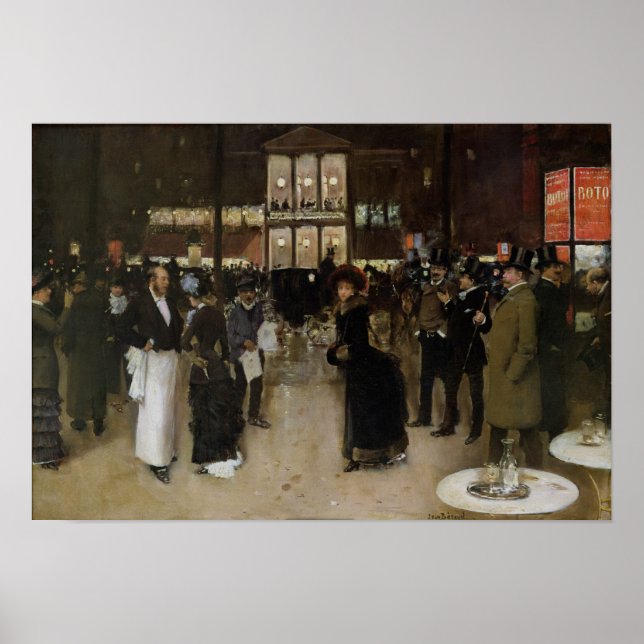 Boulevard på natten poster (Framsidan)