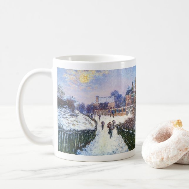 Boulevard Saint Denis Argenteuil av Claude Monet Kaffemugg (Med munk)