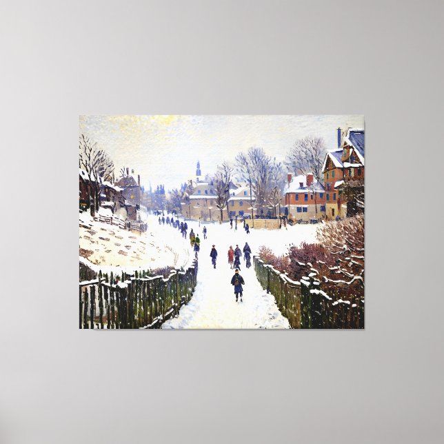 Boulevard Saint-Denis Canvastryck (Framsida)