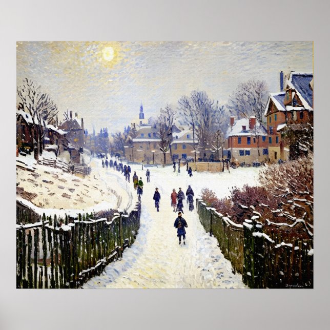 Boulevard Saint-Denis Poster (Framsidan)