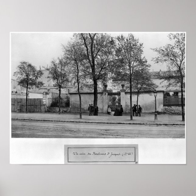 Boulevard Saint-Jacques Poster (Framsidan)