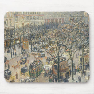 Boulevarddes Italiens, morgon, solljus, 1897 Musmatta