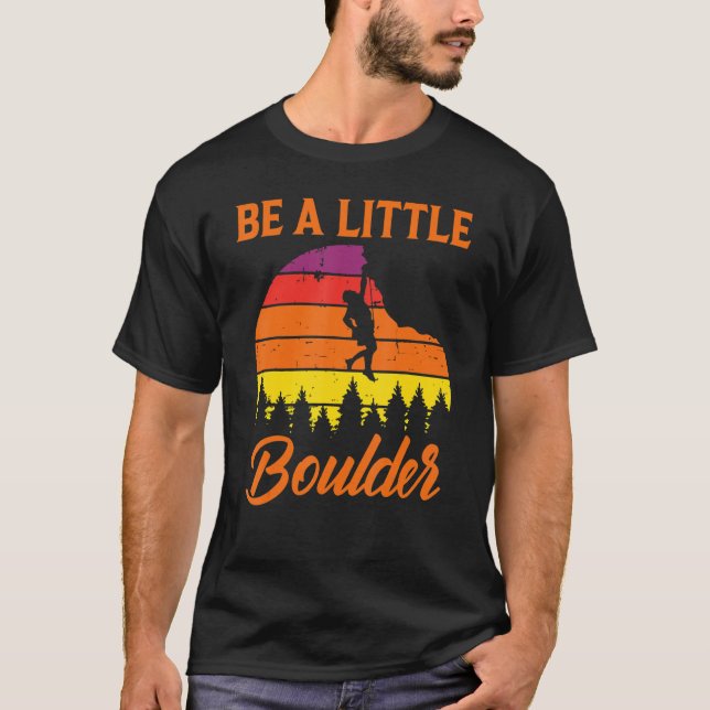 Boulning är en liten blogg t shirt (Framsida)