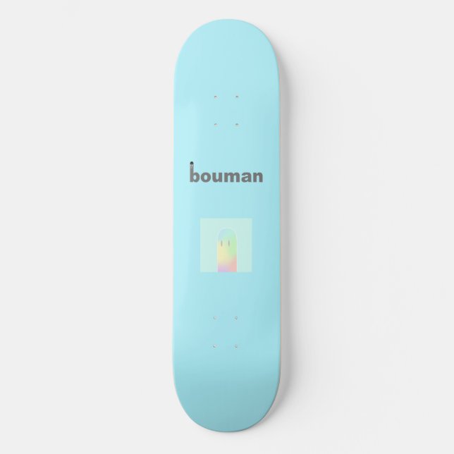 bouman161 kind rainbow＃3 mini skateboard bräda 18,5 cm (Framsida)