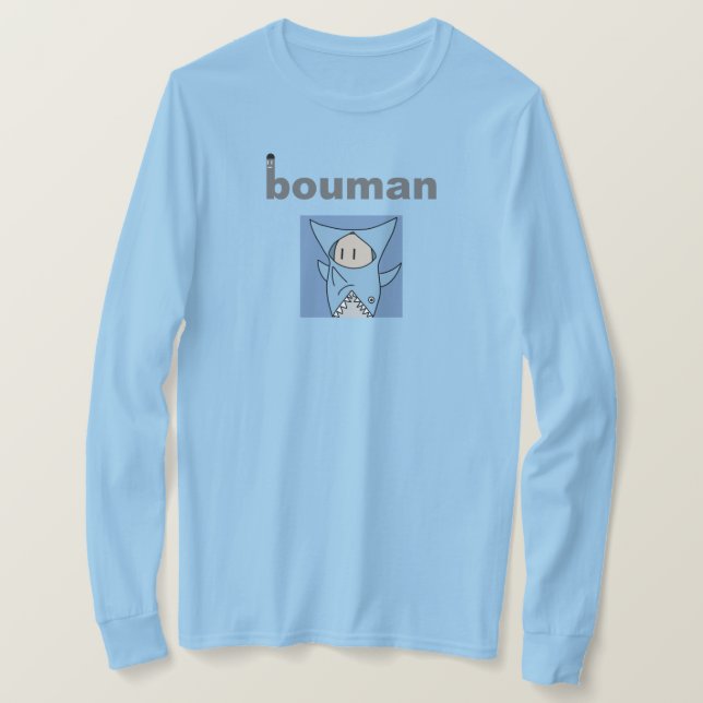 bouman63 shark parka t shirt (Design framsida)