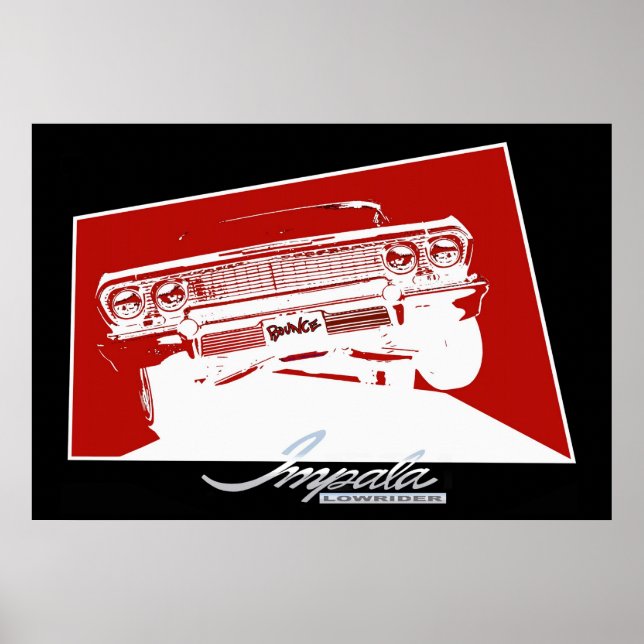 BOUNCE Impala Lowrider Poster (Framsidan)