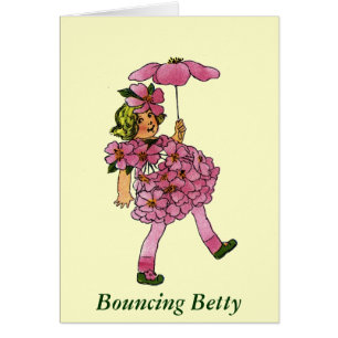 Bouncing Betty Hälsningskort