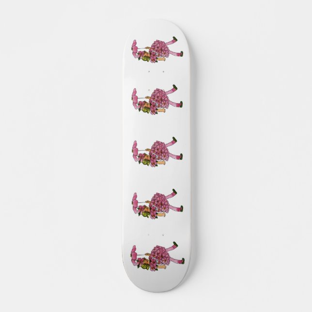 Bouncing Betty Mini Skateboard Bräda 18,7 Cm (Framsida)