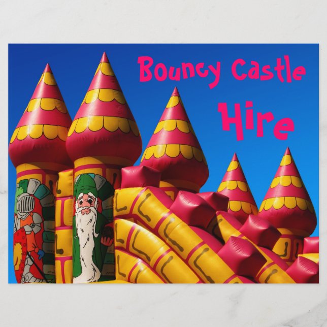 Bouncy Castle Flyer (Framsidan)