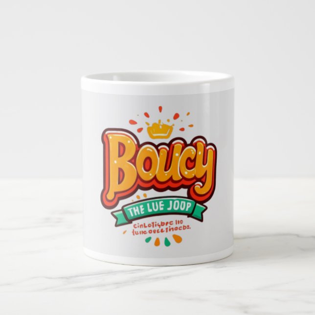 Bouncy Krona Jumbo Mugg (Framsidan)