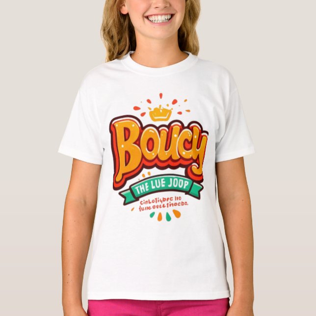 Bouncy Krona T Shirt (Framsida)