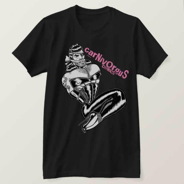 Bound Butch Beauty/Logotyp T Shirt (Design framsida)