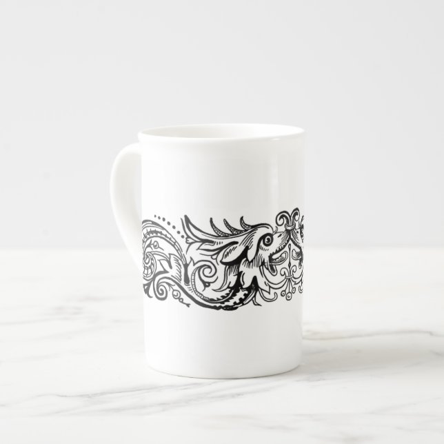 Bound Monsters Bone China Mugg Benporslin Mugg (Framsida vänster)