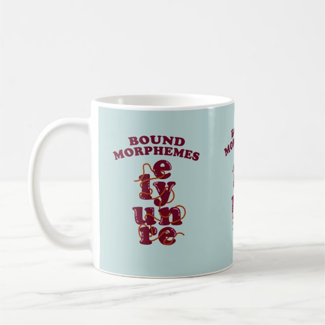 Bound Morphemes Phonics Teaching English Kaffemugg (Vänster)