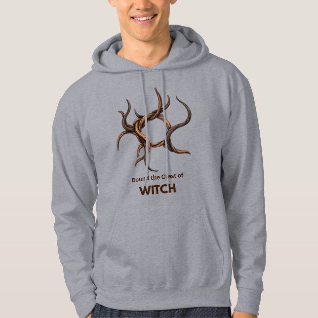 Bound the Crest of WITCH Hoodie (Framsida)
