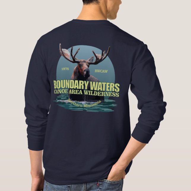 Boundary Vatten CAW (Moose) WT Tee (Baksida)