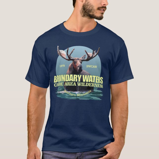 Boundary Vatten CAW (Moose) WT Tee Shirt (Framsida)