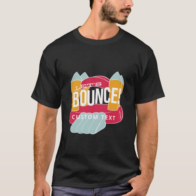 Bounderhus-/slott-party-design T Shirt (Framsida)
