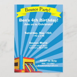Boundersökning på födelsedagen i Party Inbjudningar