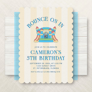 Bounds inbjudan till Castle House Birthday