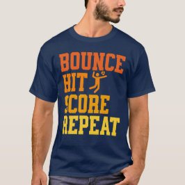 Bounds Slå poäng Upprepa Spikeball T Shirt