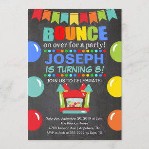 Boung Bayer Birthday-inbjudan Inbjudningar
