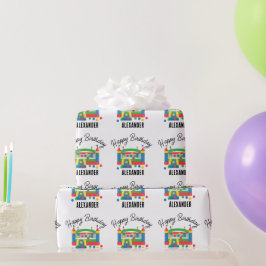 Bounhus Jumping Castle Boll Kids Namn Presentpapper