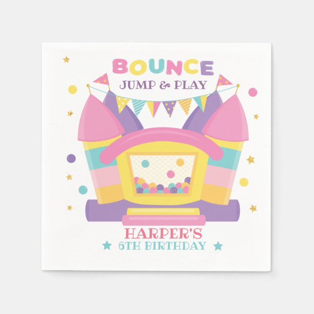 Bouni House Birthday Pappersservett (Framsidan)