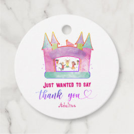 Bouni House Jump Play Gymnastics Barns födelsedag Gåvor Etiketter