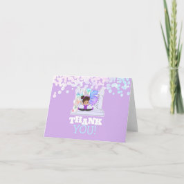 Bounshus Jump Femte födelsedag Tack Kort