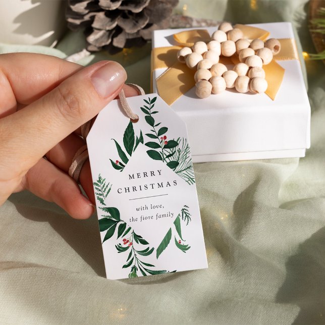 Bountiful Forest | JULETIKETTER Presentetikett (Skapare uppladdad)