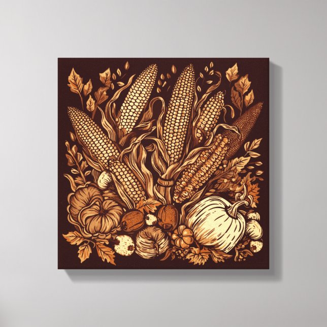 Bountiful Joy Canvastryck (Framsida)