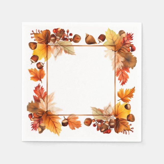 Bountiv Bliss: Wandevest Harvest Pappersservett (Framsidan)