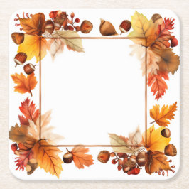 Bountiv Bliss: Wandevest Harvest Underlägg Papper Kvadrat