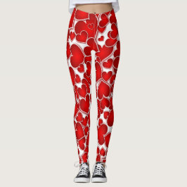 Bountiverade ljusa hörn leggings