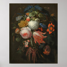 Bouquet - Abraham Mignon Fina Konstaffischer
