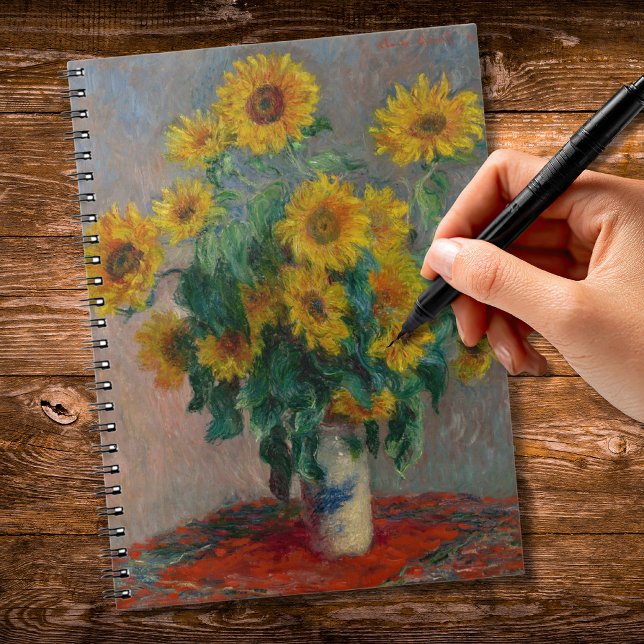 Bouquet av blomstermonet anteckningsbok (Skapare uppladdad)