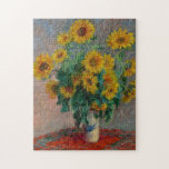 Bouquet av solblommor av Claude Monet Puzzle Pussel<br><div class="desc">Monet - firande i konstens befälhavare</div>